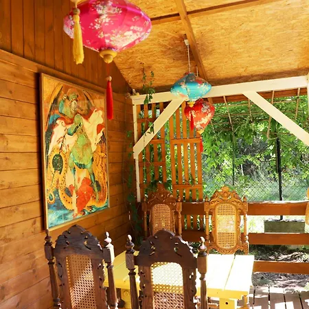 度假居 Wrozki - Czary Mary U Tamary - Kocia Oaza W Puszczy Bialej Dybki